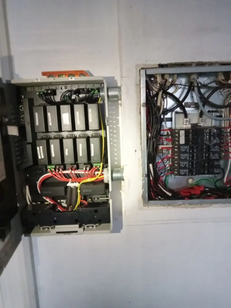 Electrical panel upgrade completed for Electrical Inspection in Loudoun Valley Estates